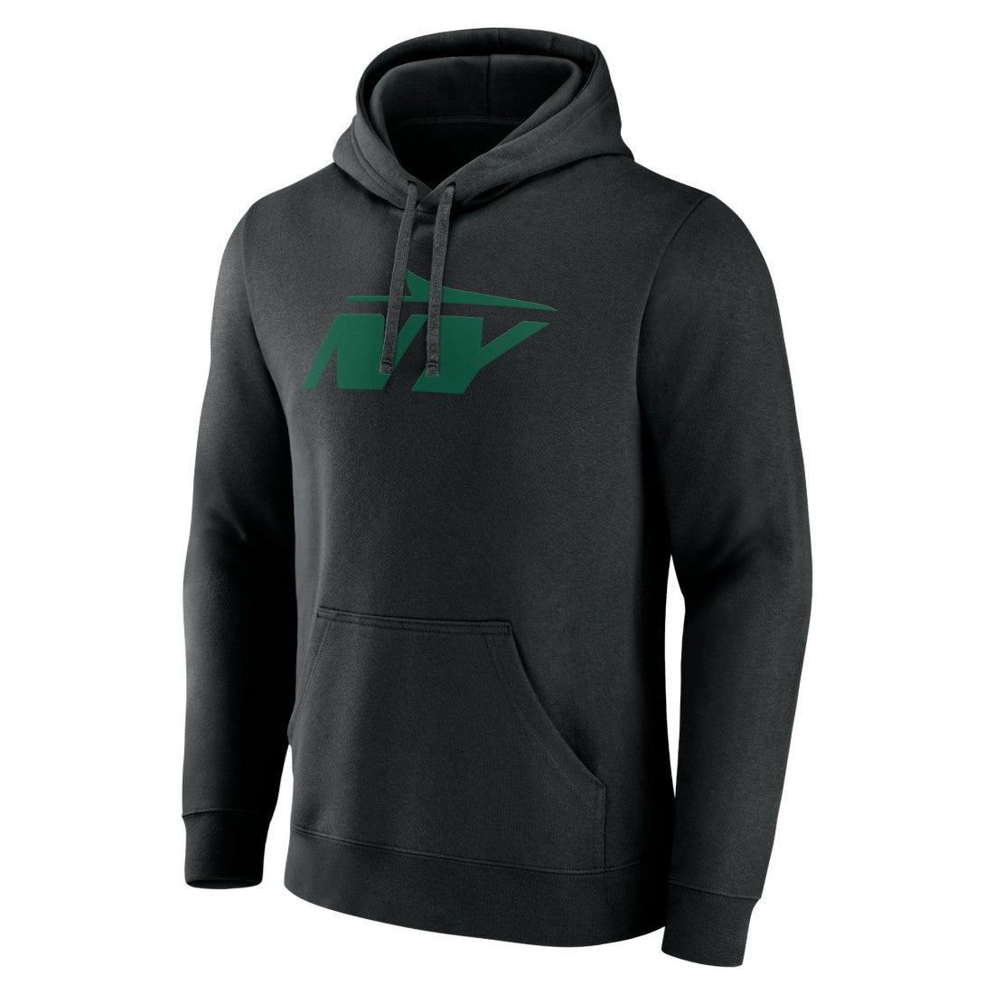 New York Jets Secondary Logo Pullover Hoodie Black