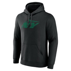 New York Jets Secondary Logo Pullover Hoodie Black