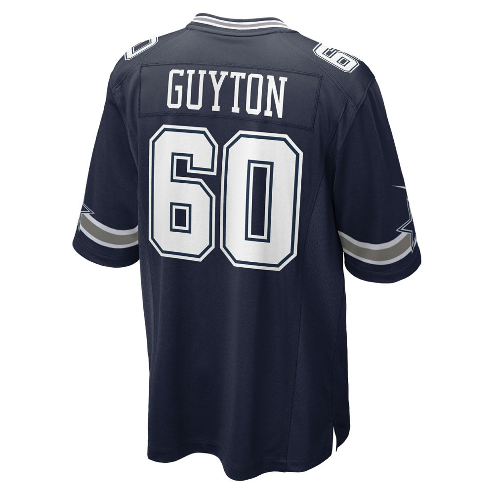Tyler Guyton Dallas Cowboys Player Game Jersey Navy