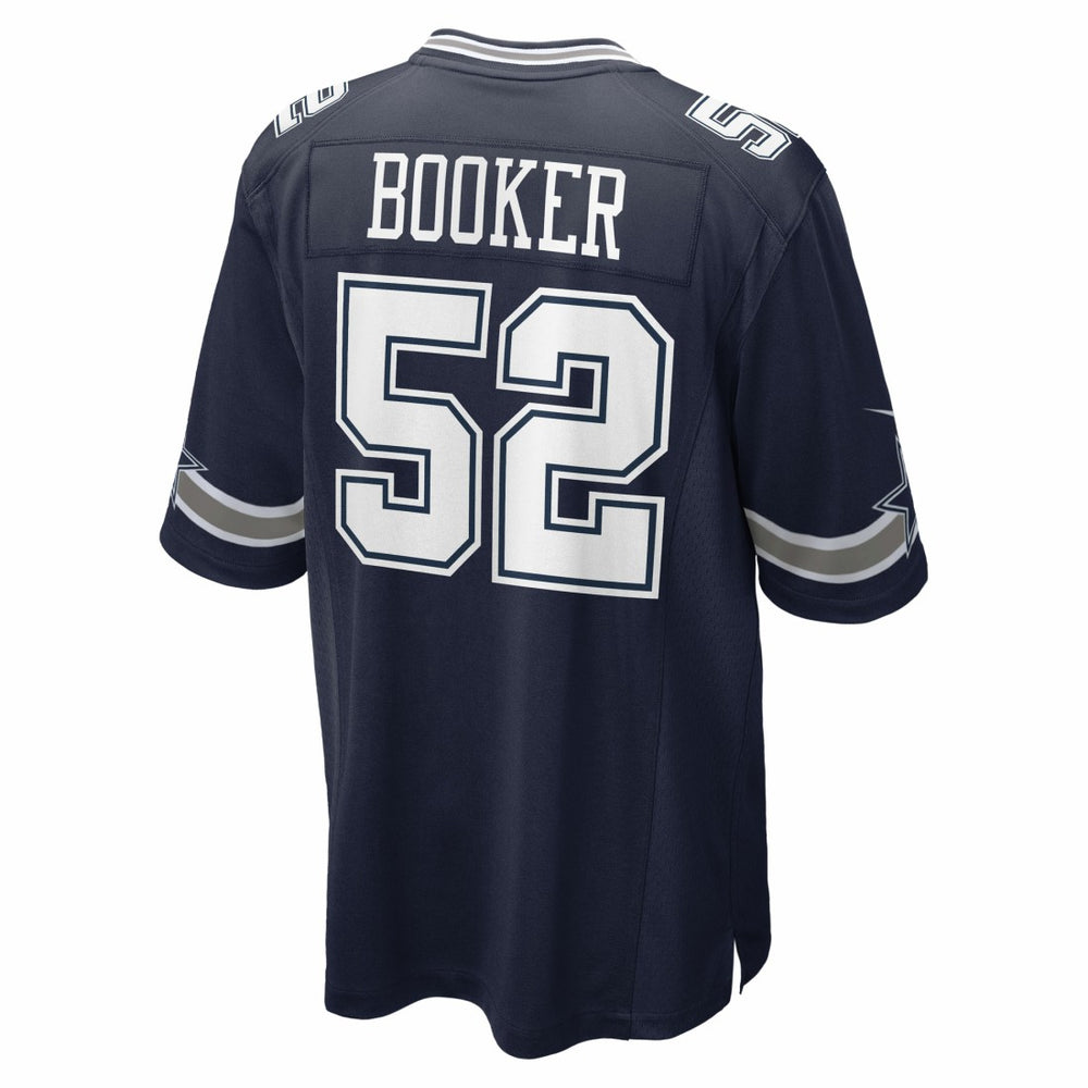 Tyler Booker Dallas Cowboys 2025 NFL Draft First Round Pick Game Jersey Navy