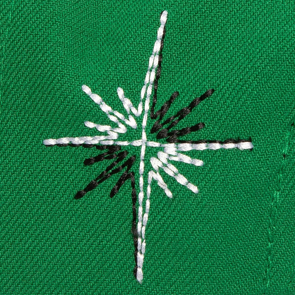 Boston Celtics Starlight Snapback Hat Kelly Green