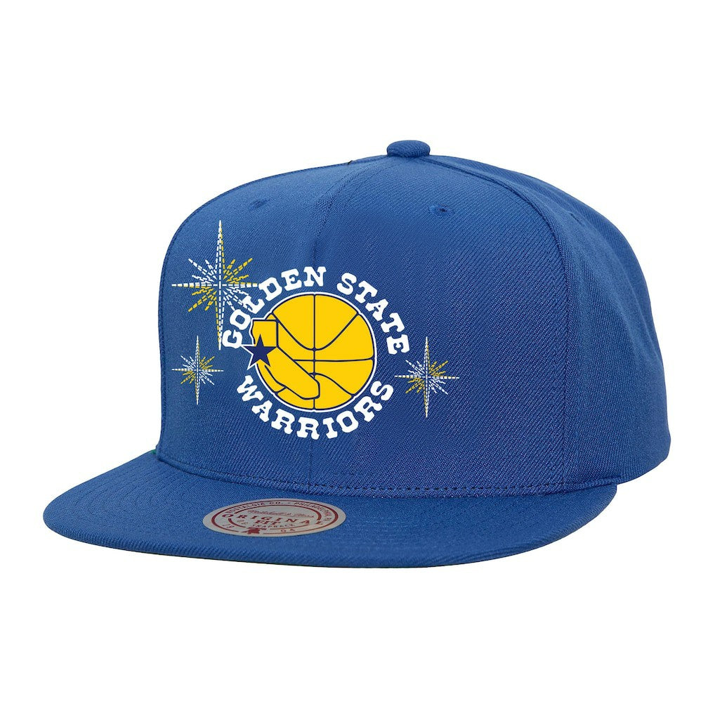 Golden State Warriors Starlight Snapback Hat Royal