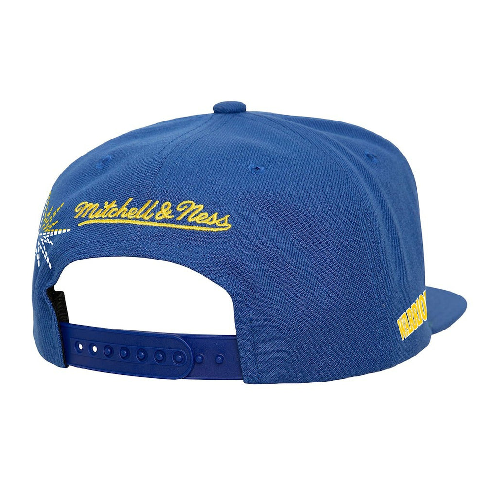 Golden State Warriors Starlight Snapback Hat Royal