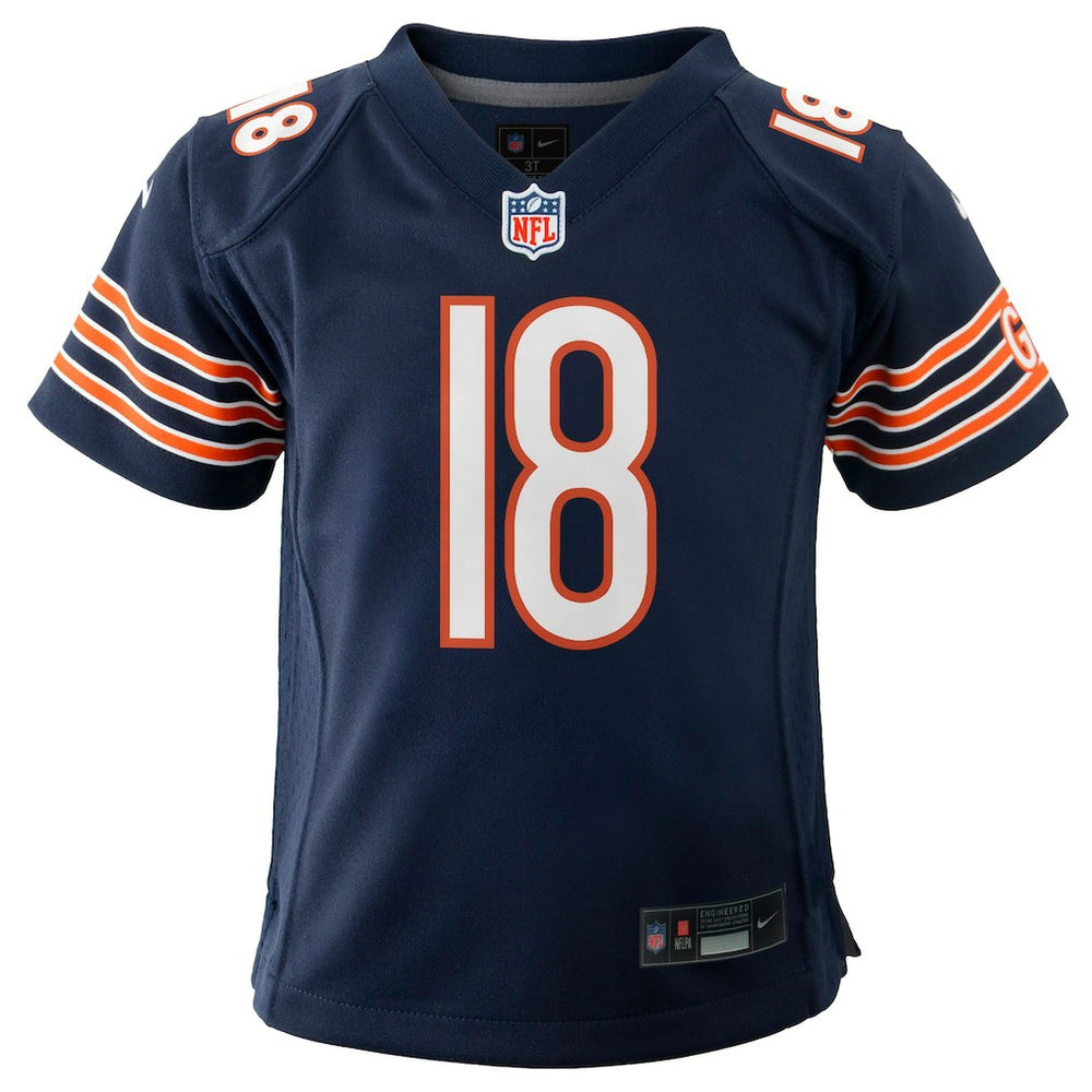 Caleb Williams Chicago Bears Youth Game Jersey Navy