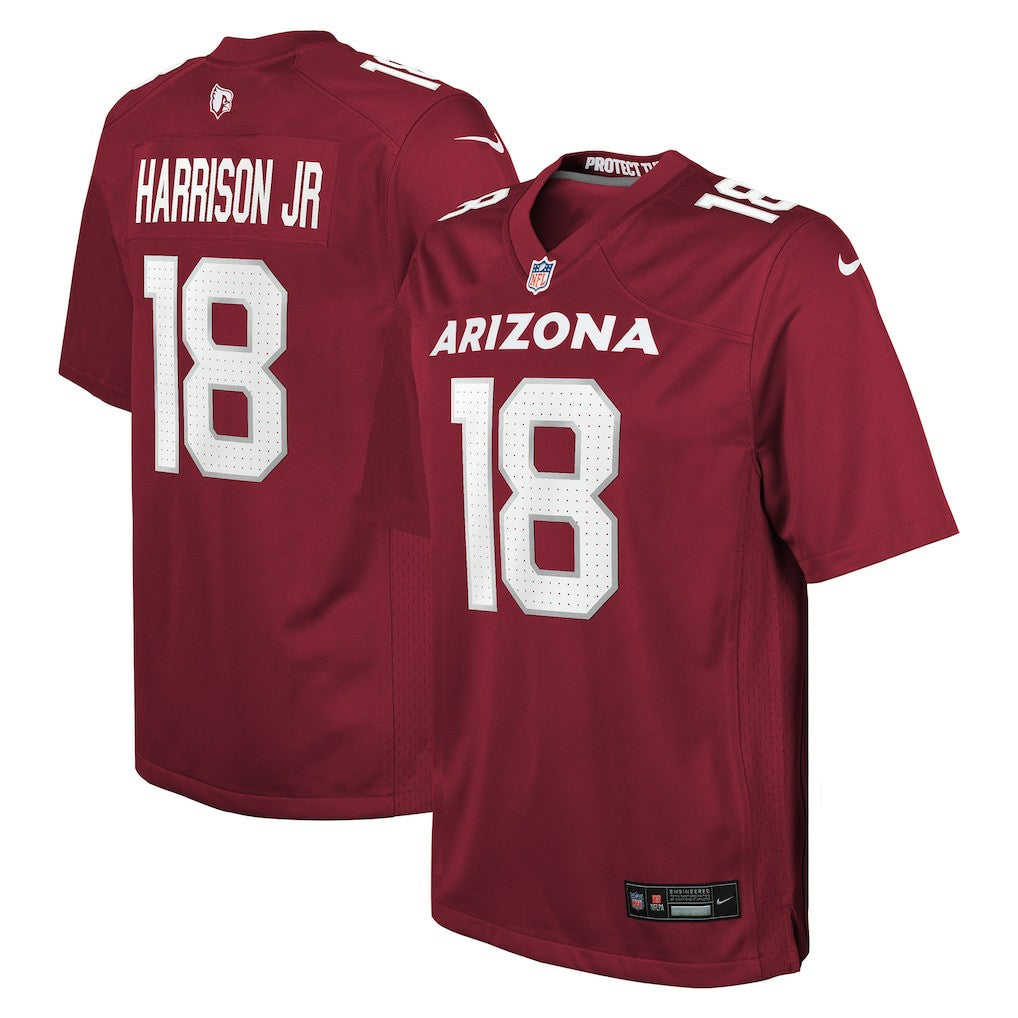Marvin Harrison Jr. Arizona Cardinals Youth Game Jersey Cardinal