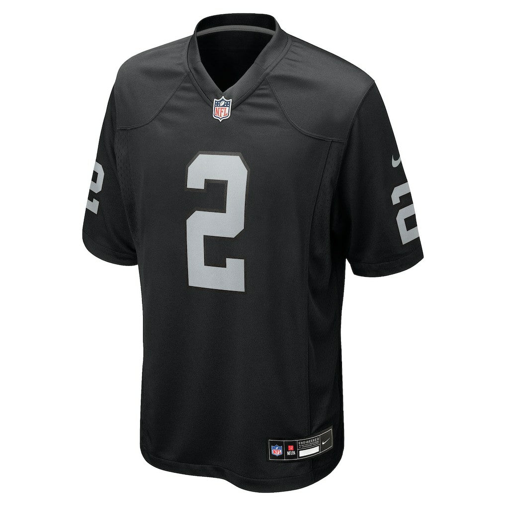 Ashton Jeanty Las Vegas Raiders Youth Game Jersey Black