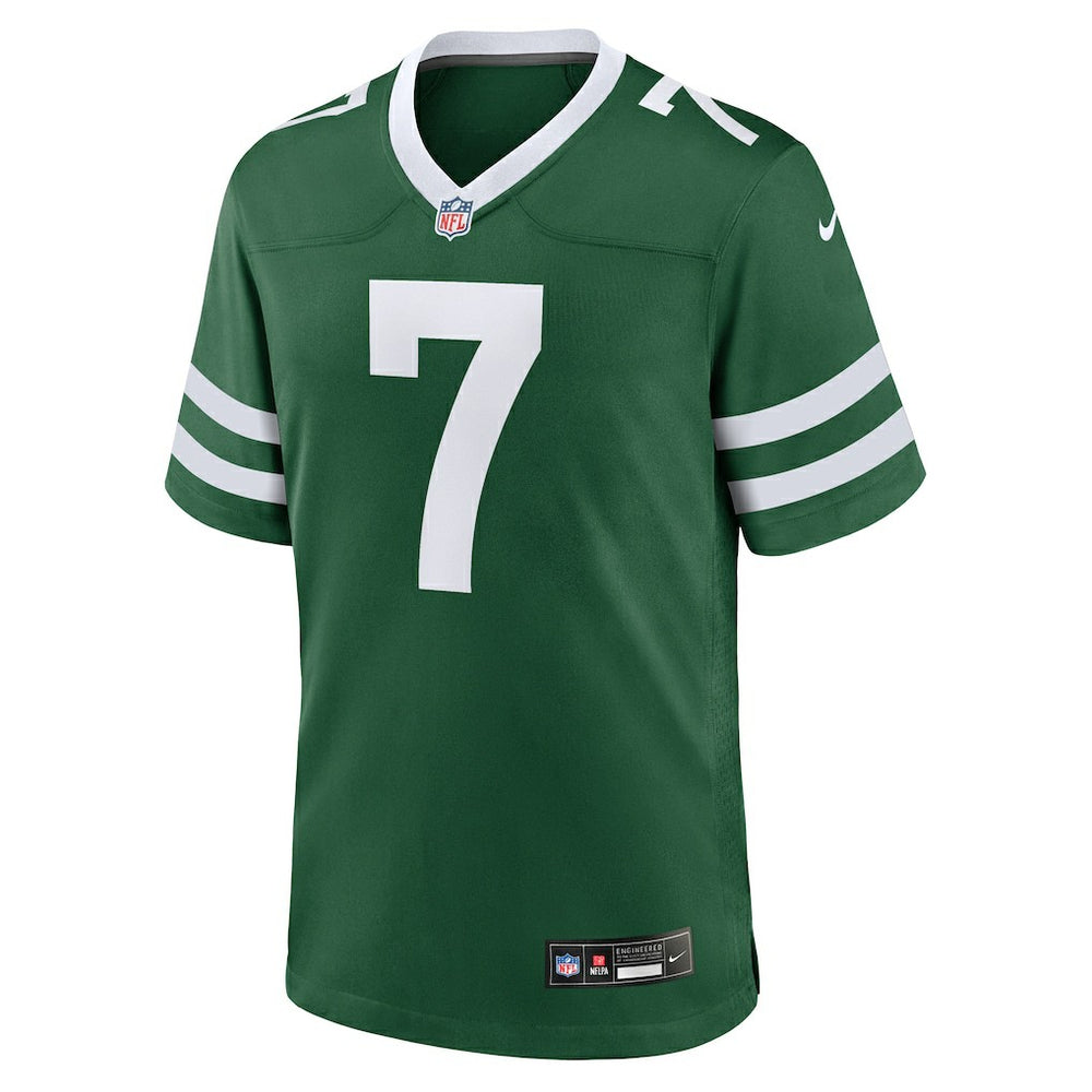 Justin Fields New York Jets Youth Game Jersey Green