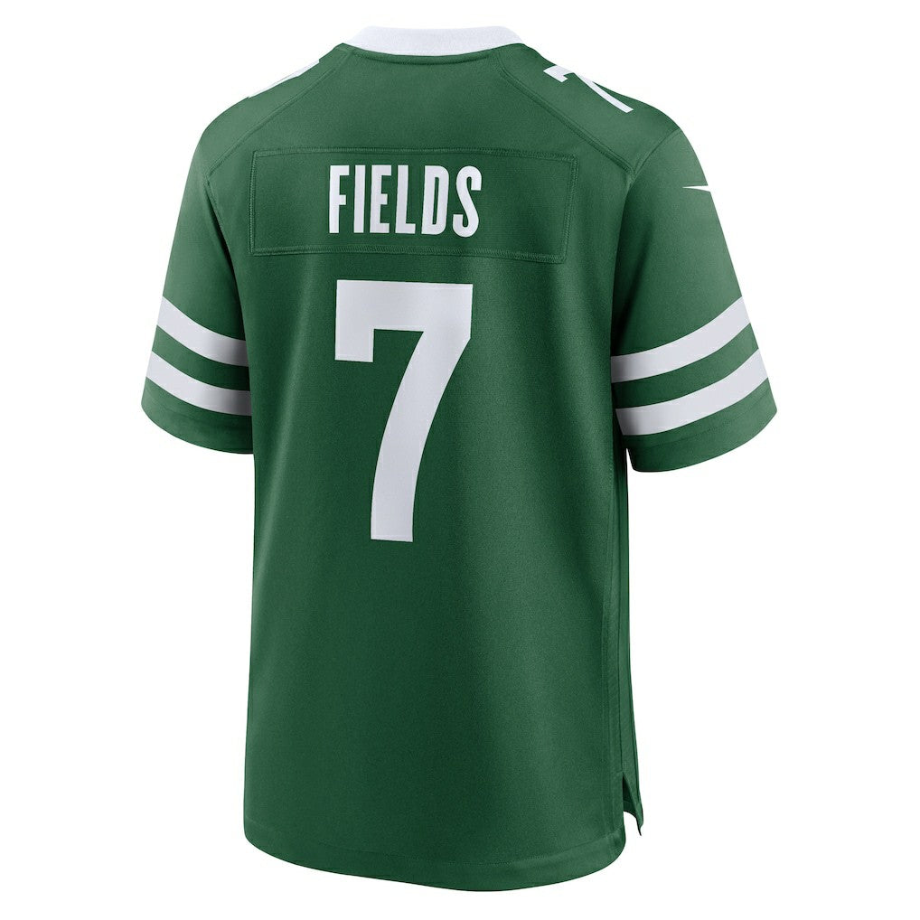 Justin Fields New York Jets Youth Game Jersey Green