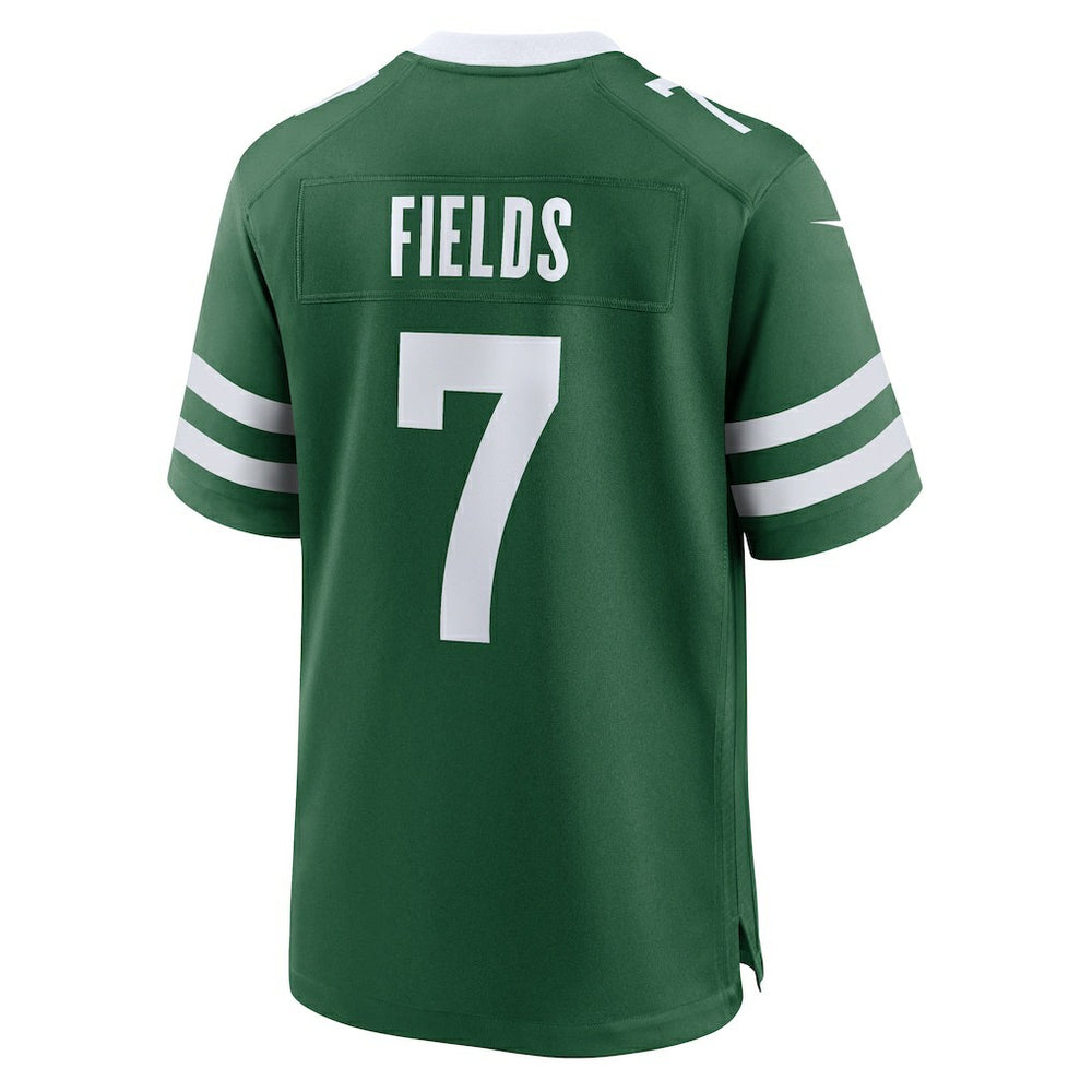 Justin Fields New York Jets Youth Game Jersey Green