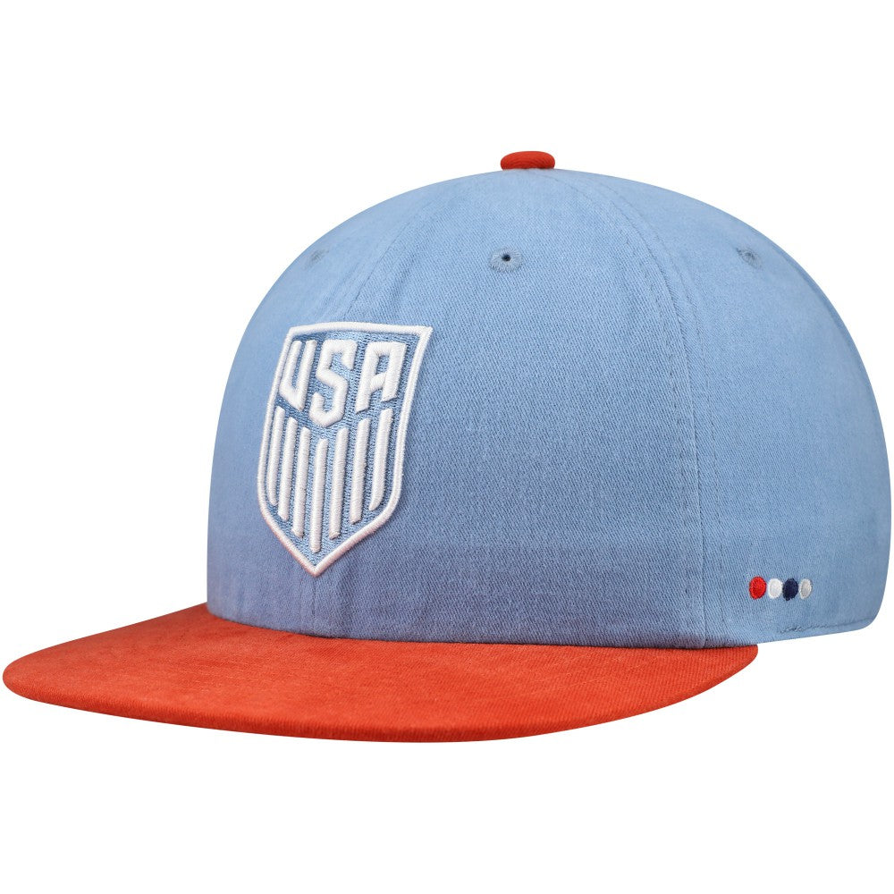 USMNT Unisex Swingman Adjustable Hat Light Blue/Red sale