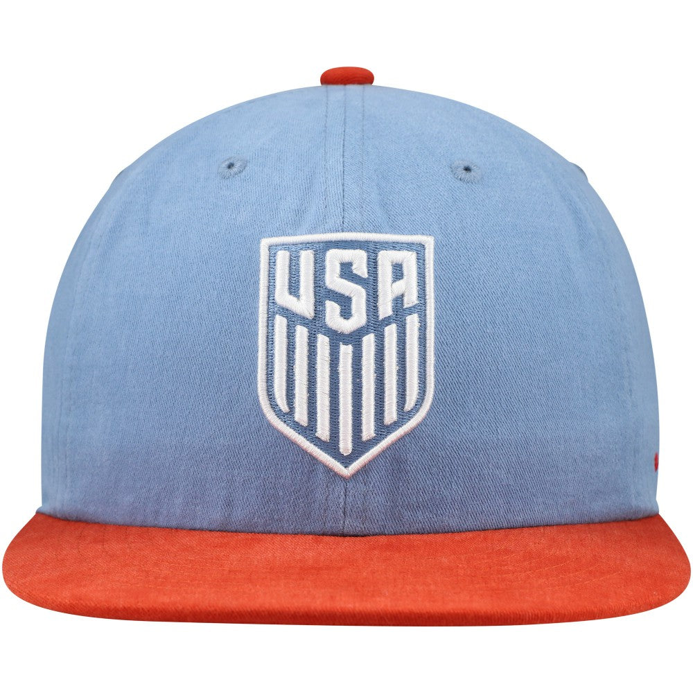 USMNT Unisex Swingman Adjustable Hat Light Blue/Red sale