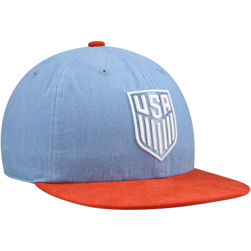 USMNT Unisex Swingman Adjustable Hat Light Blue/Red sale