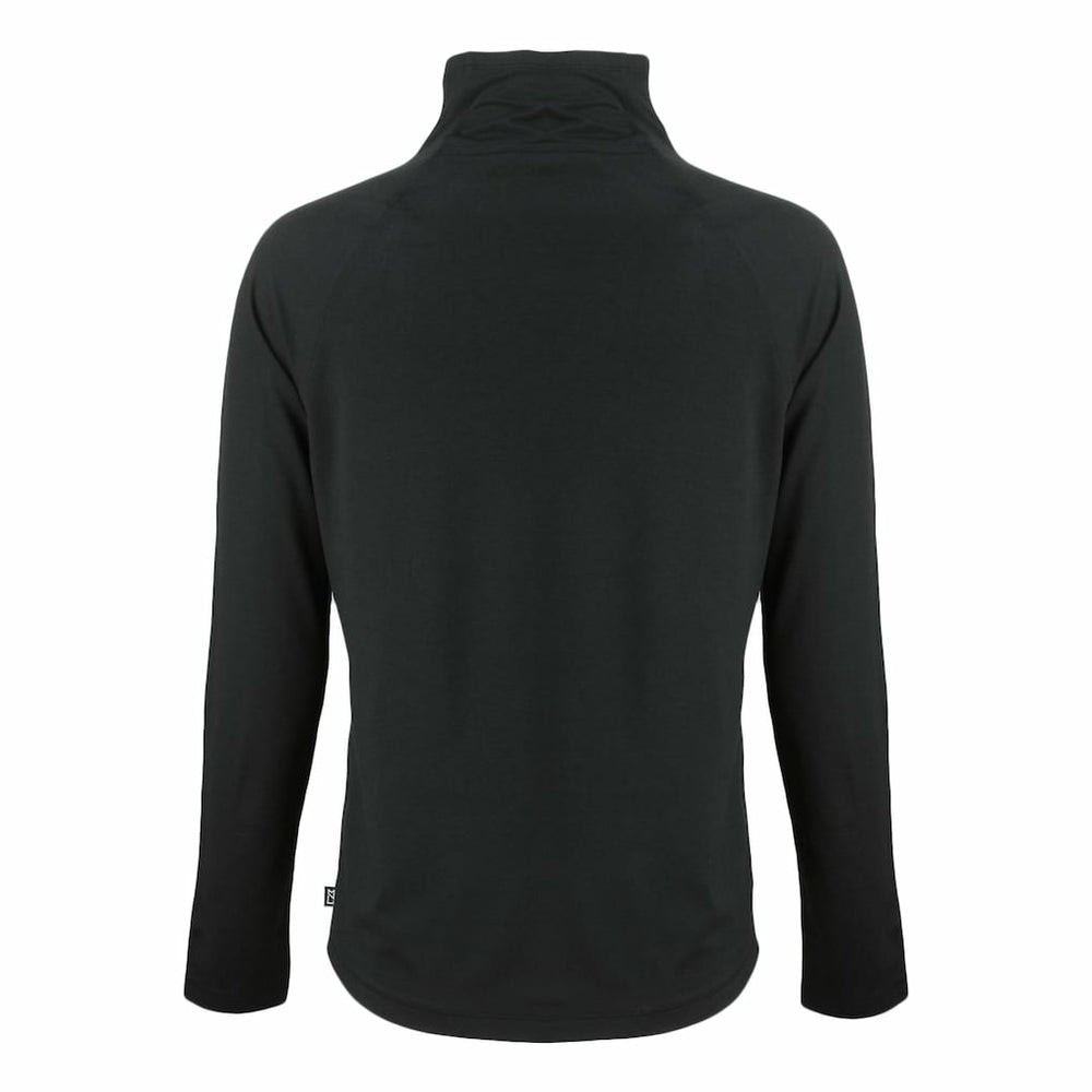 San Francisco 49ers Cutter & Buck Women's Coastline Epic Comfort Eco Recycled Funnel Neck Raglan Pullover Sweatshirt Black