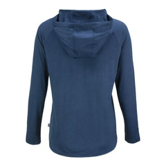 Buffalo Bills Cutter & Buck Women's Coastline Epic Comfort Eco Recycled Raglan Pullover Hoodie Navy
