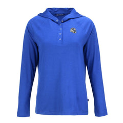 Indianapolis Colts Cutter & Buck Women's Coastline Epic Comfort Eco Recycled Raglan Pullover Hoodie Royal