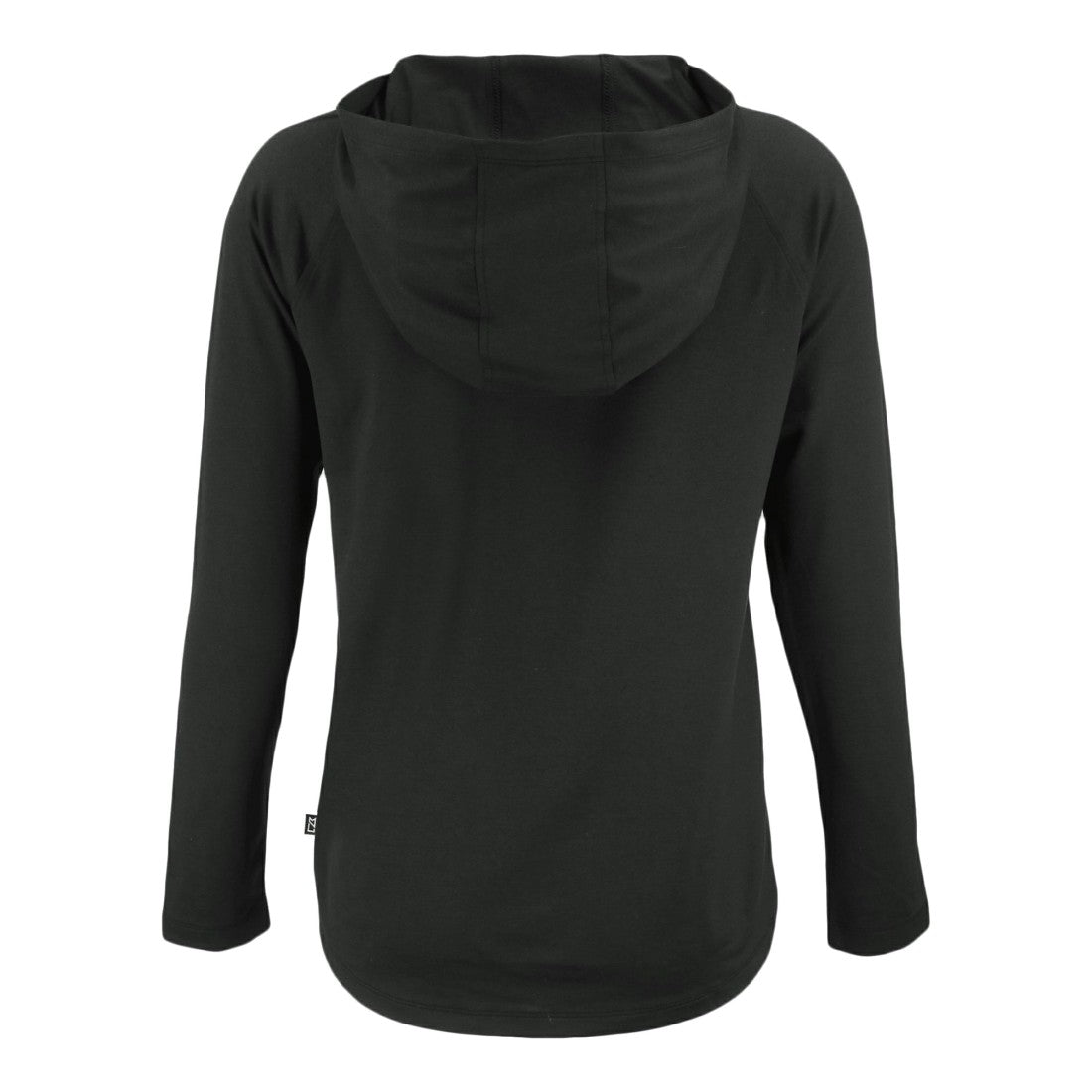 Detroit Lions Cutter & Buck Women's Coastline Epic Comfort Eco Recycled Raglan Pullover Hoodie Black