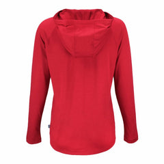 Kansas City Chiefs Cutter & Buck Women's Coastline Epic Comfort Eco Recycled Raglan Pullover Hoodie Red