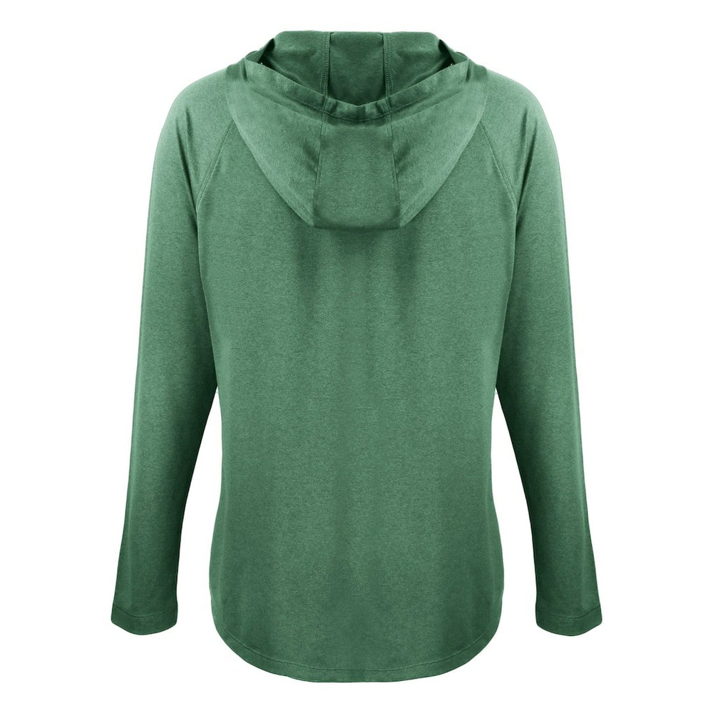 Philadelphia Eagles Cutter & Buck Women's Historic Coastline Epic Comfort Eco Recycled Raglan Pullover Hoodie Hunter Green