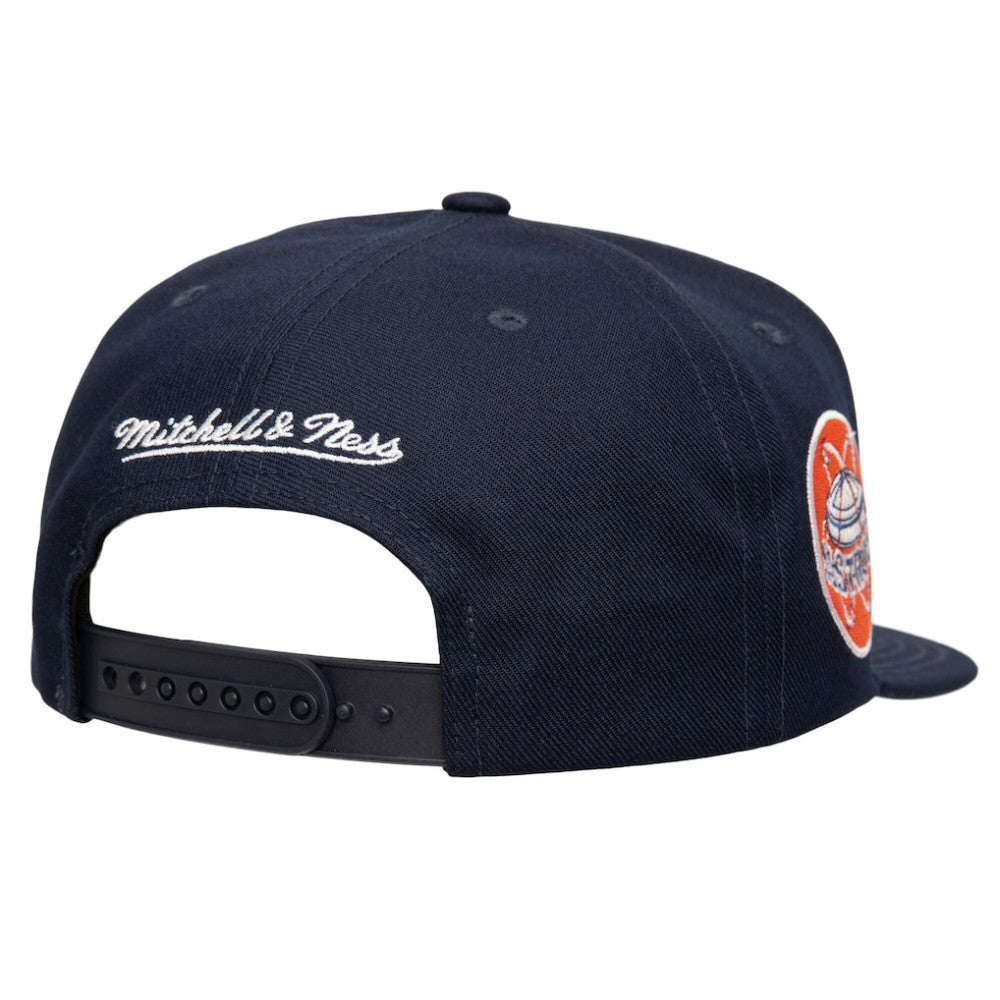 Houston Astros Mitchell & Ness Double Up Snapback Hat - Navy Hats