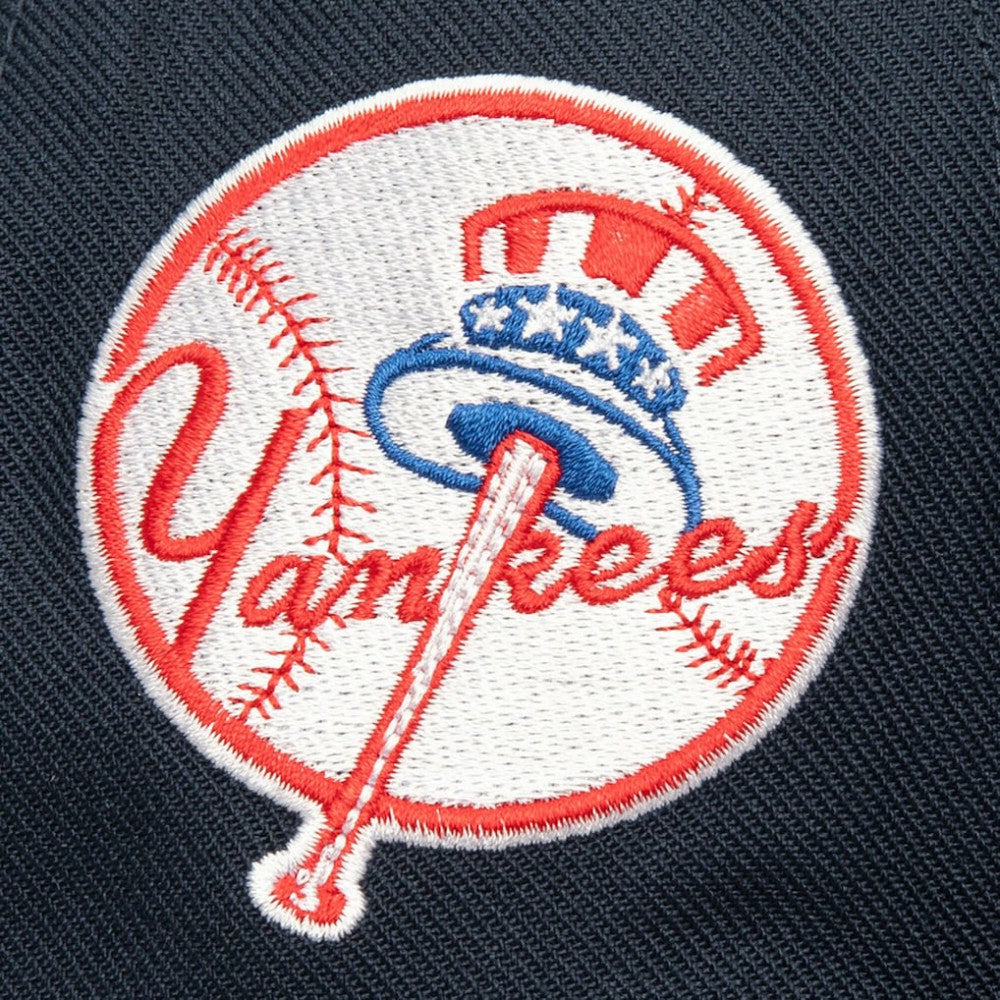New York Yankees Mitchell & Ness Double Up Snapback Hat - Navy Hats