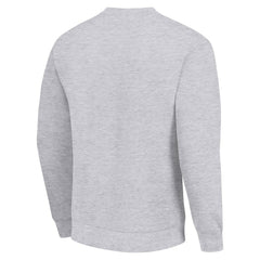 Pittsburgh Steelers Starter Half Helmet Team Graphic Tri-Blend Fleece Pullover Sweatshirt Heather Gray