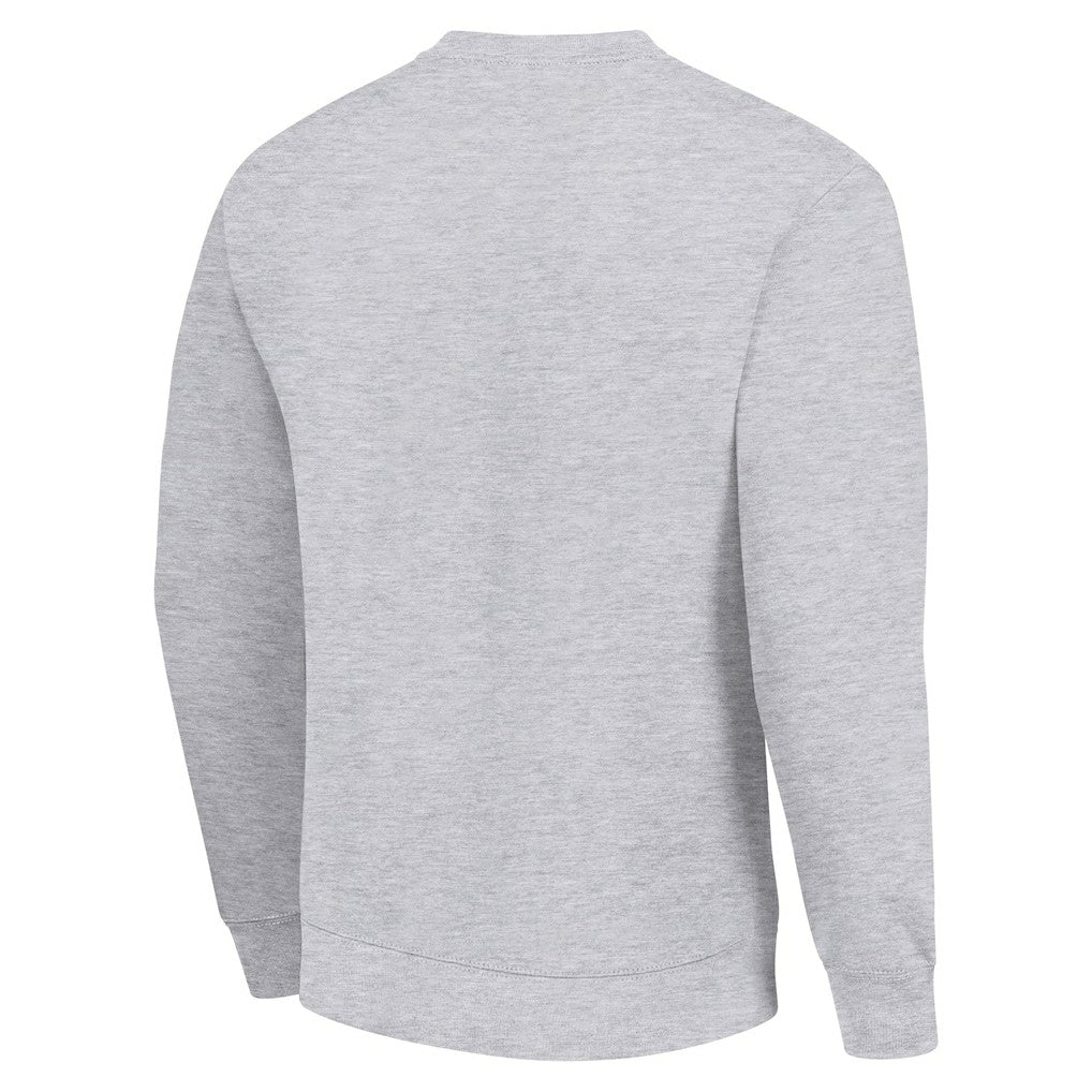 Washington Commanders Starter Tailsweep Team Graphic Tri-Blend Fleece Pullover Sweatshirt Heather Gray