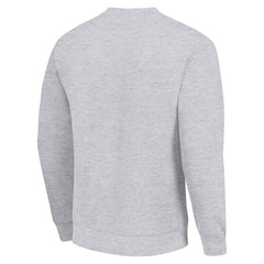 Chicago Bears Starter Half Ball Team Graphic Tri-Blend Fleece Pullover Sweatshirt Heather Gray