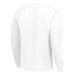 Green Bay Packers Starter Half Ball Team Graphic Tri-Blend Fleece Pullover Sweatshirt White