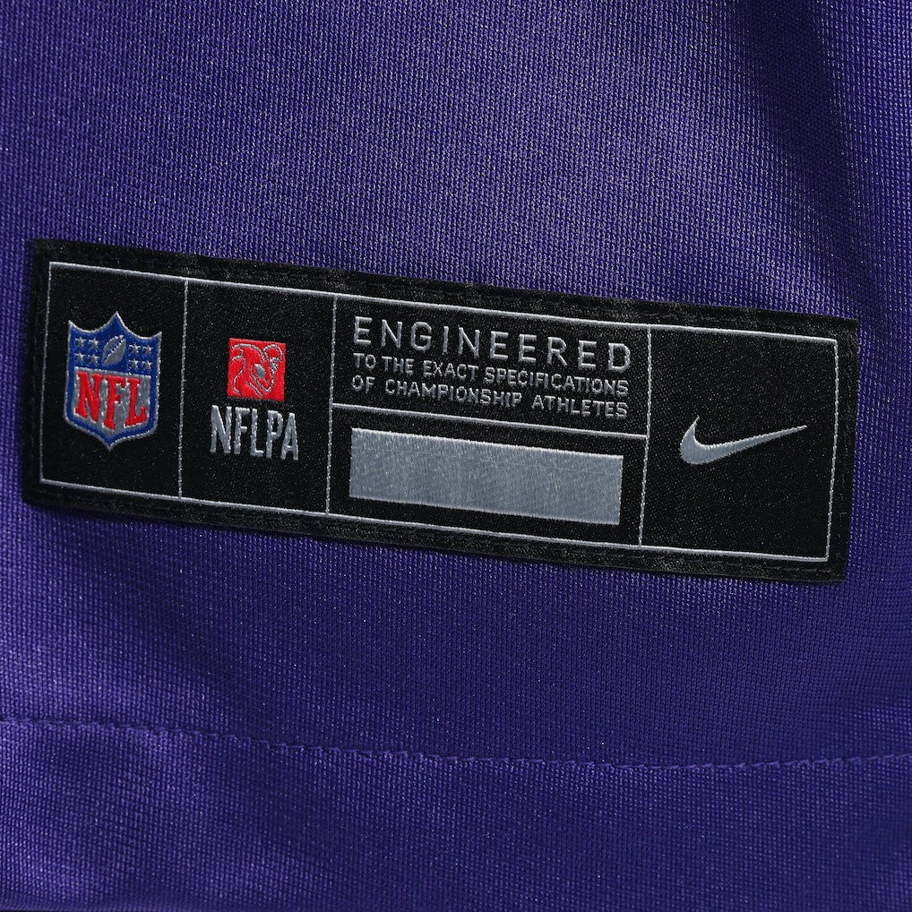 NFL Andrew Van Ginkel Minnesota Vikings Team Game Jersey - Purple