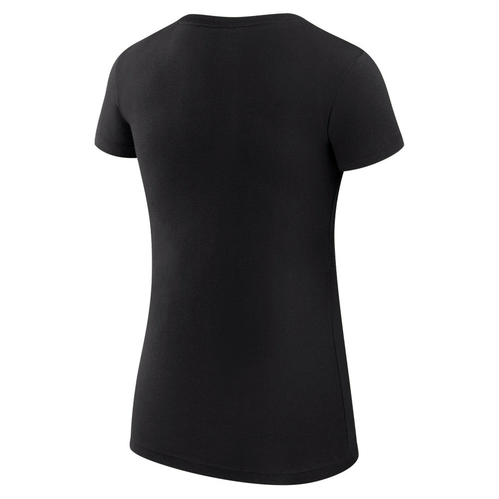 Arizona Diamondbacks G-III 4Her by Carl Banks Women's Super-Slim Fit Lightweight Collage Team Graphic Crew Neck T-Shirt - Black T-shirts