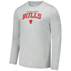 Chicago Bulls Concepts Sport Petition Long Sleeve Top and Plaid Pant Set Red