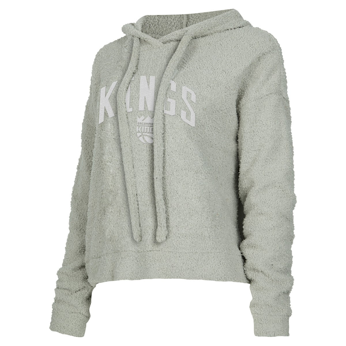 Sacramento Kings Concepts Sport Women's Ventura Comfy Pullover Hoodie Gray