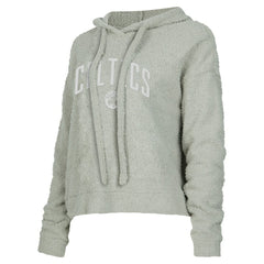 Boston Celtics Concepts Sport Women's Ventura Comfy Pullover Hoodie Gray