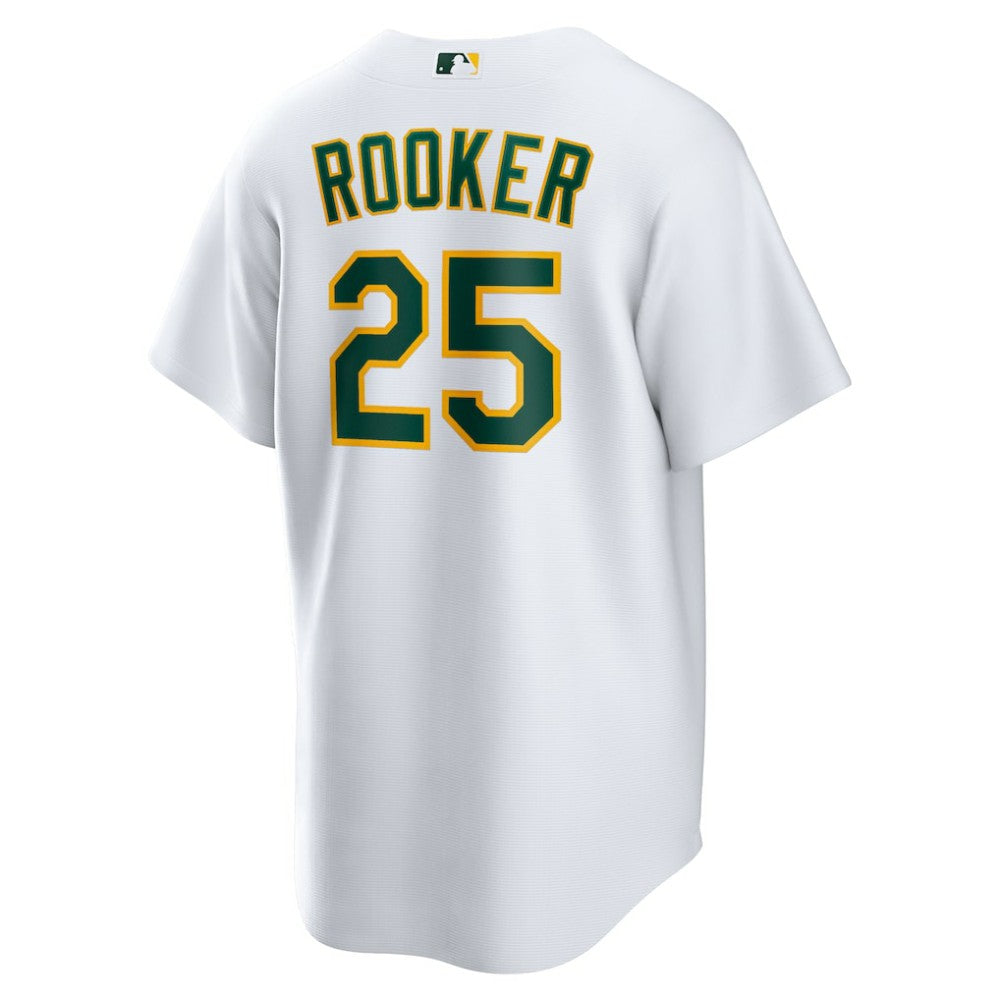 Brent Rooker Athletics Nike Home Replica Jersey - White Jerseys