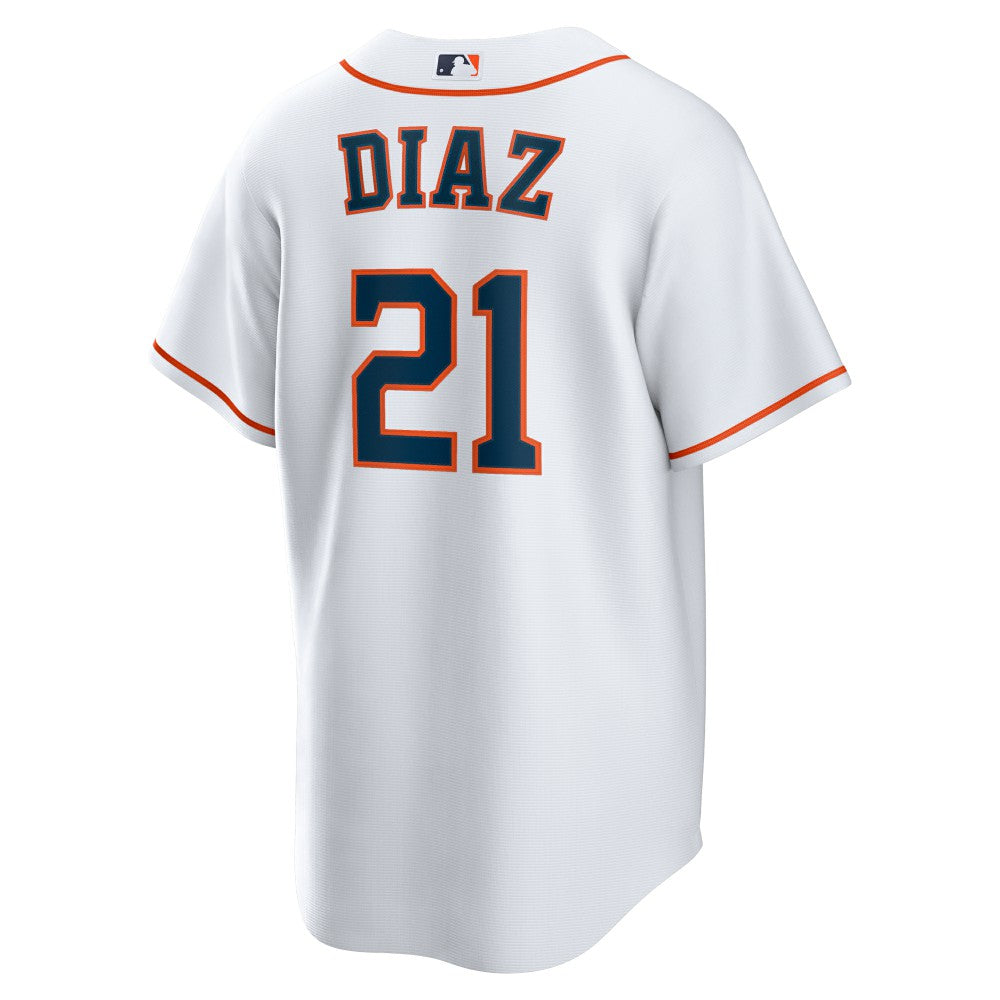 Yainer Diaz Houston Astros Nike Home Replica Jersey - White Jerseys