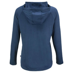 Philadelphia Phillies Cutter & Buck Women's  Coastline Epic Comfort Eco Recycled Hoodie Raglan Long Sleeve T-Shirt - Navy Hoodies