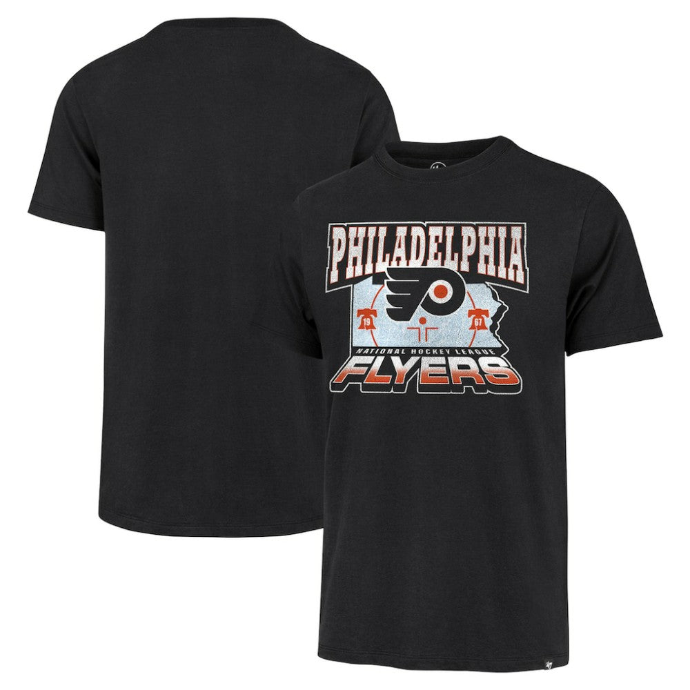 NHL Philadelphia Flyers '47 Regional Localized Franklin T-Shirt - Black