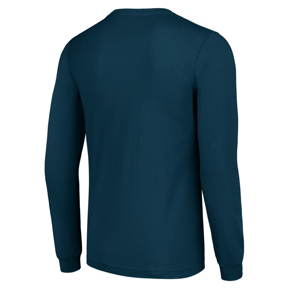 Dallas Cowboys Starter '80s Inspired Team Logo Long Sleeve T-Shirt Navy