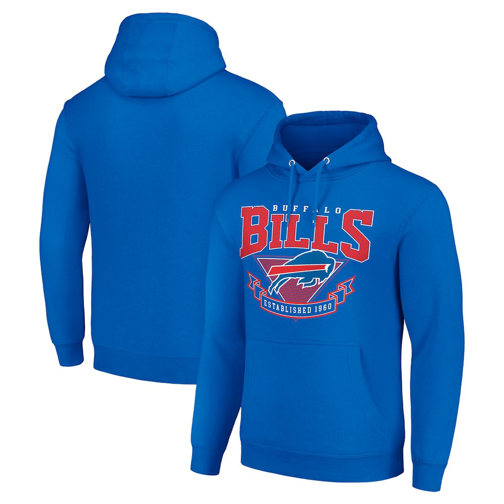 Buffalo Bills Starter ‘80s Inspired Pullover Hoodie Royal