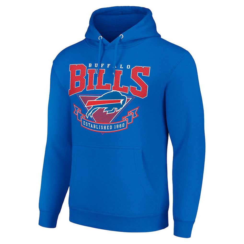 Buffalo Bills Starter ‘80s Inspired Pullover Hoodie Royal