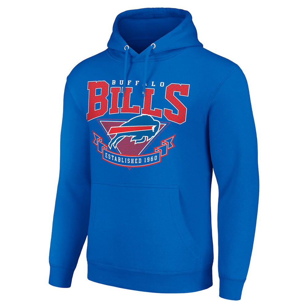 Buffalo Bills Starter ‘80s Inspired Pullover Hoodie Royal