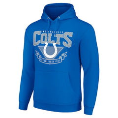 Indianapolis Colts Starter ‘80s Inspired Pullover Hoodie Royal