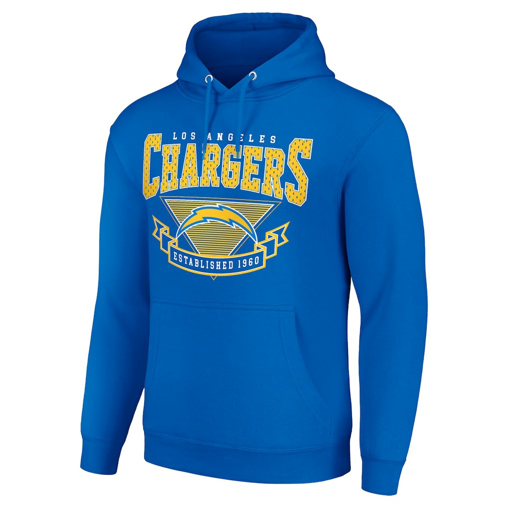 Los Angeles Chargers Starter ‘80s Inspired Pullover Hoodie Royal
