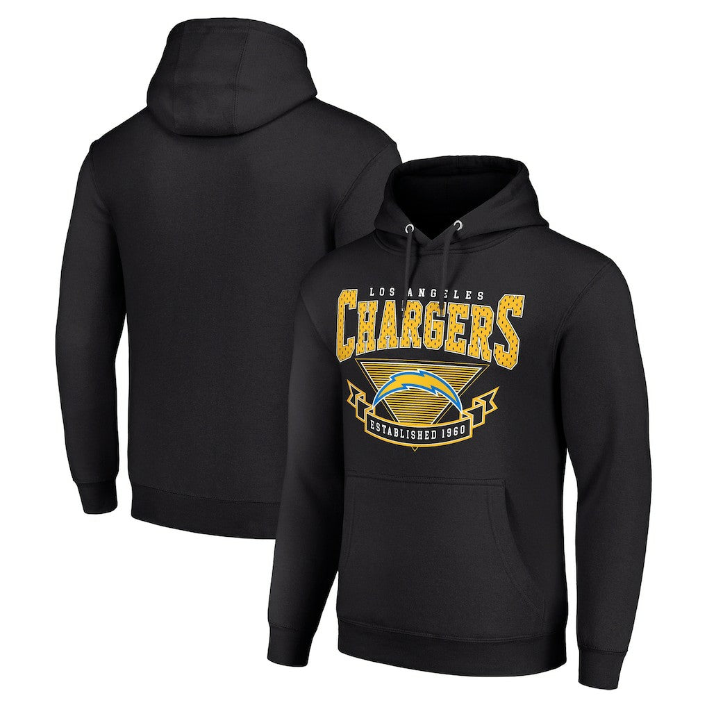 Los Angeles Chargers Starter ‘80s Inspired Pullover Hoodie Black