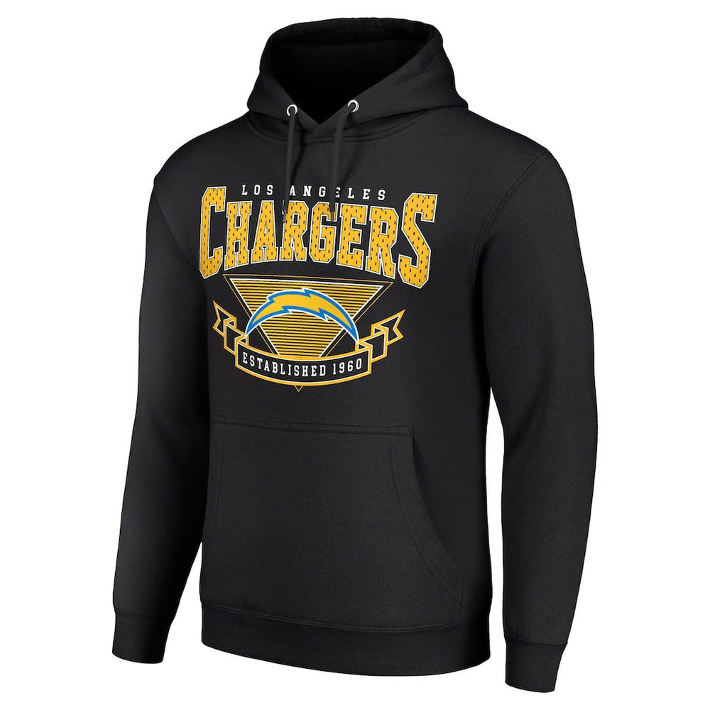 Los Angeles Chargers Starter ‘80s Inspired Pullover Hoodie Black