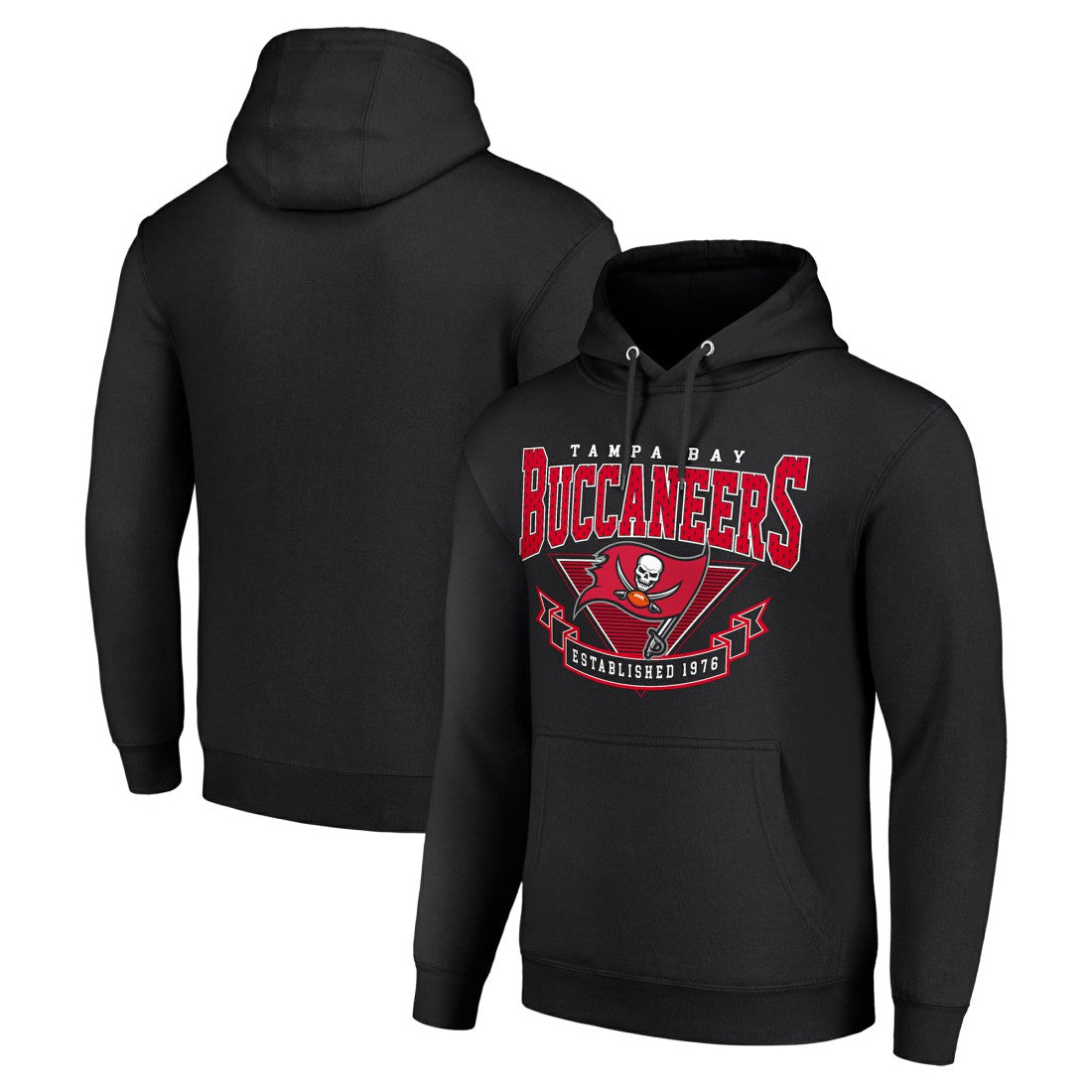 Tampa Bay Buccaneers Starter ‘80s Inspired Pullover Hoodie Black