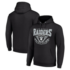 Las Vegas Raiders Starter ‘80s Inspired Pullover Hoodie Black