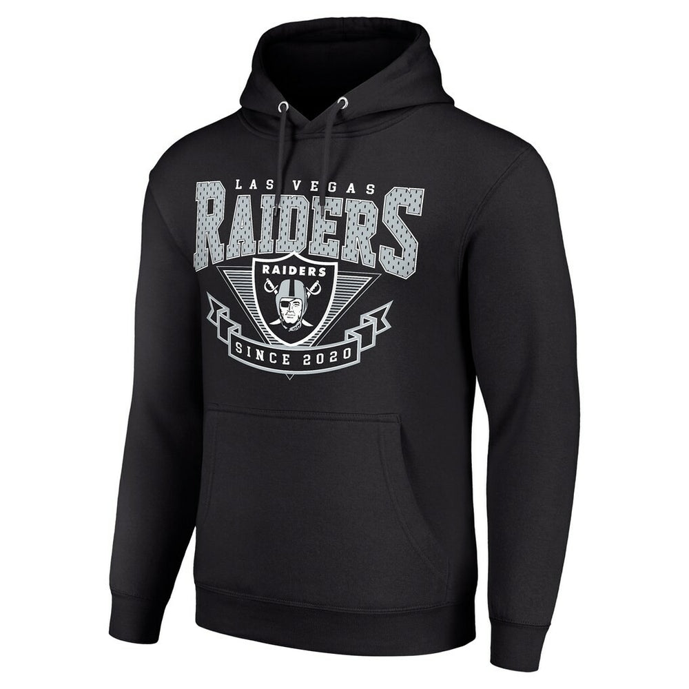 Las Vegas Raiders Starter ‘80s Inspired Pullover Hoodie Black