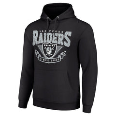 Las Vegas Raiders Starter ‘80s Inspired Pullover Hoodie Black