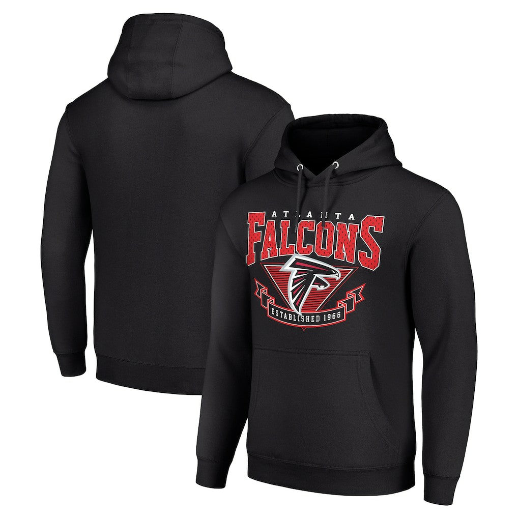 Atlanta Falcons Starter ‘80s Inspired Pullover Hoodie Black